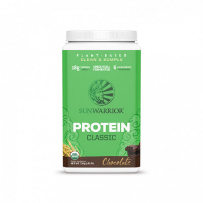 Protein Classic Bio čokoládový 750 g Sunwarrior