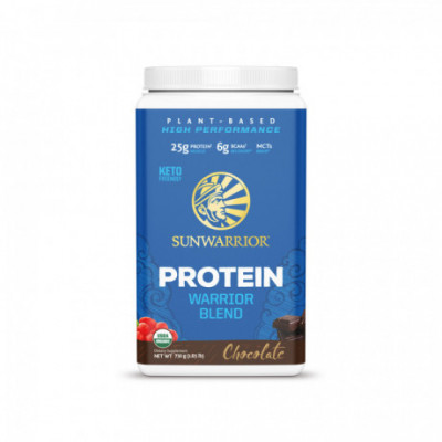 Protein Blend Bio čokoládový 750 g Sunwarrior