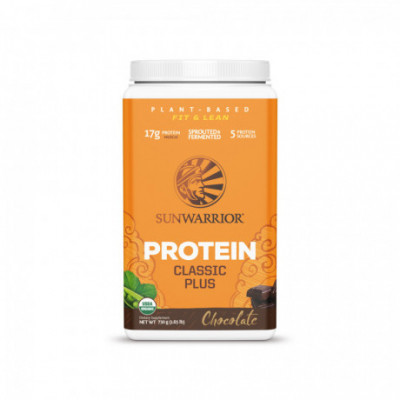 Protein Plus Bio Čokoládový 750 g Sunwarrior