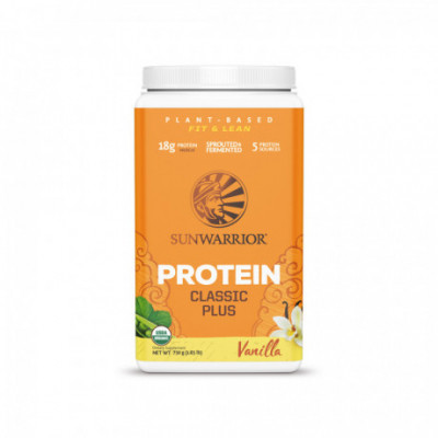 Protein Plus Bio Vanilkový 750 g Sunwarrior