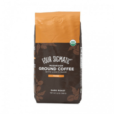 Lion's Mane Mushroom Ground Coffee Mix BIO Four Sigmatic