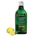 Norský rybí olej 250 ml s citronovo- bylinkovou příchutí Norsk Tran Biopharma AKCE