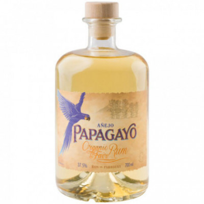 PAPAGAYO Bio Anejo Golden Rum 37,5% vol 0,7 l