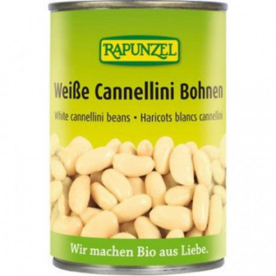 6 x Rapunzel Bio Nakládané fazole Canellinni, 400g