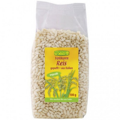 6 x Rapunzel Bio Rýže celozrnná pufovaná, 100g